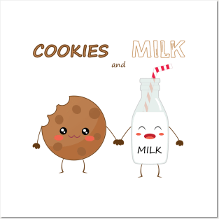 Cookies and Milk Posters and Art